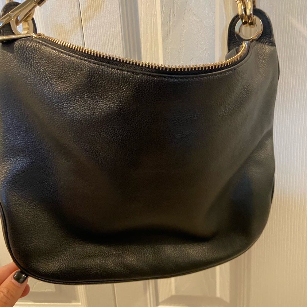 Kate Spade black crossbody bag with 2 straps - Picture 3 of 4